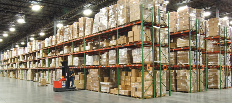 Industrial pallet racking warehouse in Minneapolis Minnesota