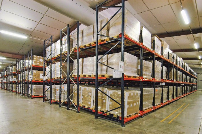 Push Back Pallet Rack for Burnsville warehouses